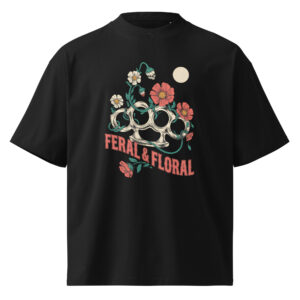 Feral & Floral Oversized Organic Tee
