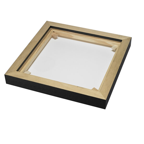 Canvas framed black rear - Shannon Bulrice