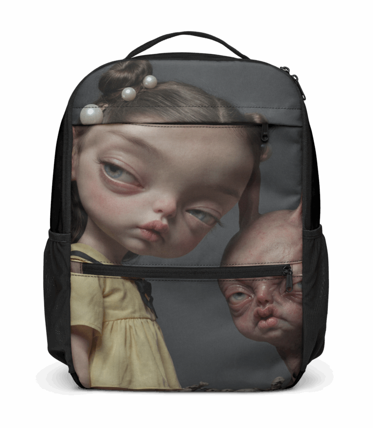 The Pearl Keeper: Surreal Utility Backpack