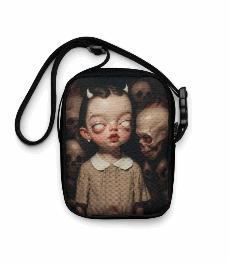Emberborn: Surreal Utility Crossbody Bag