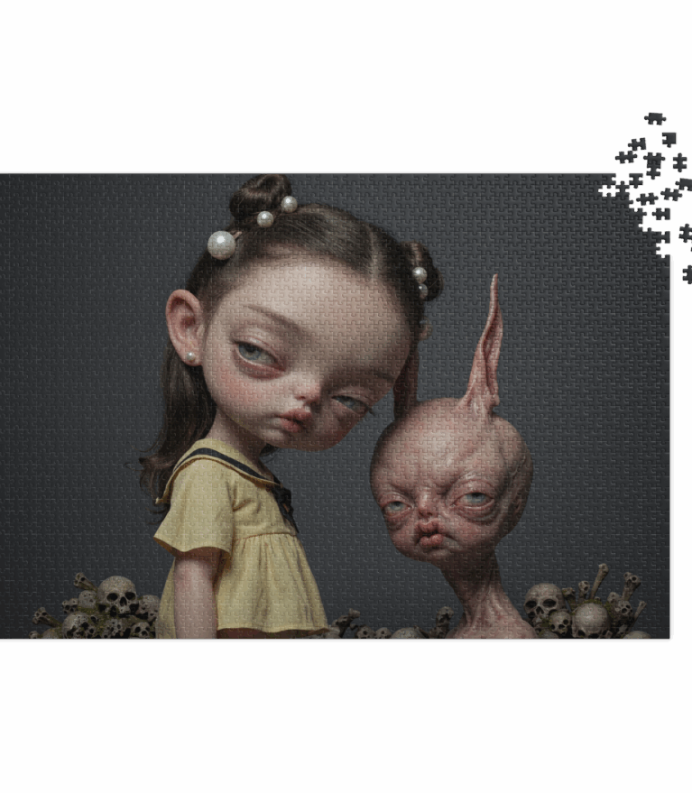 The Pearl Keeper: Surreal Jigsaw Puzzle