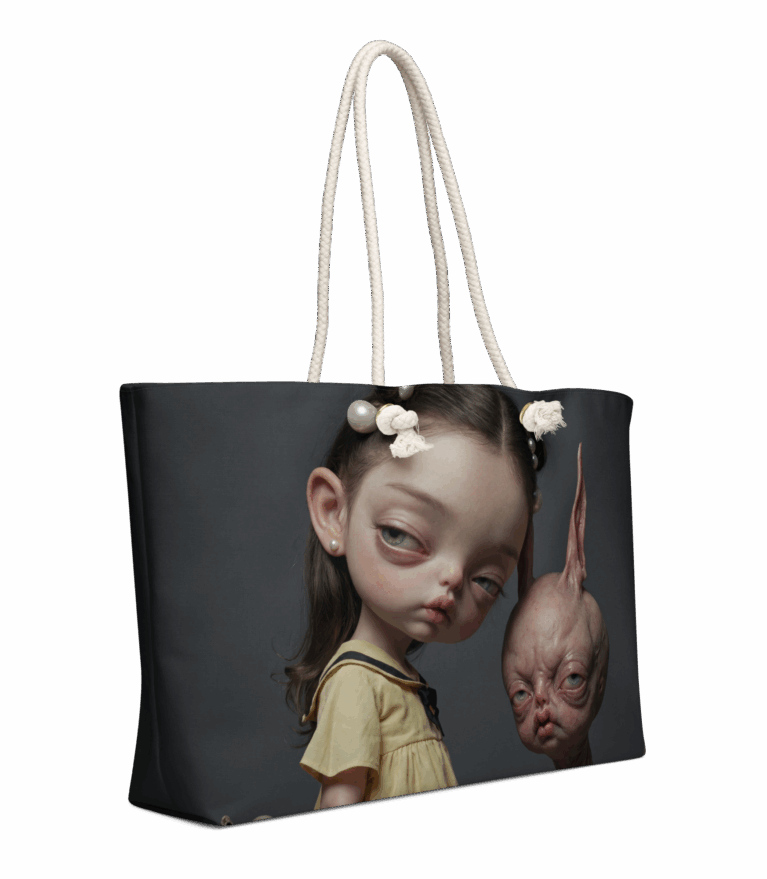 The Pearl Keeper: Surreal Weekender Bag